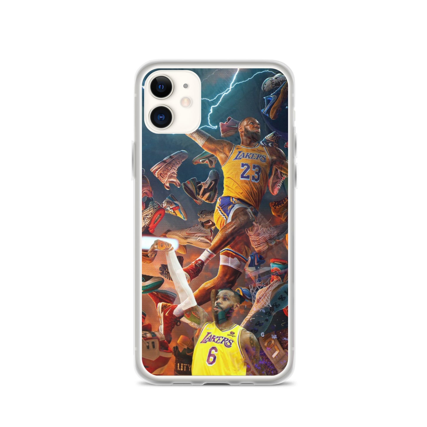 Lebron James Clear Case for iPhone®