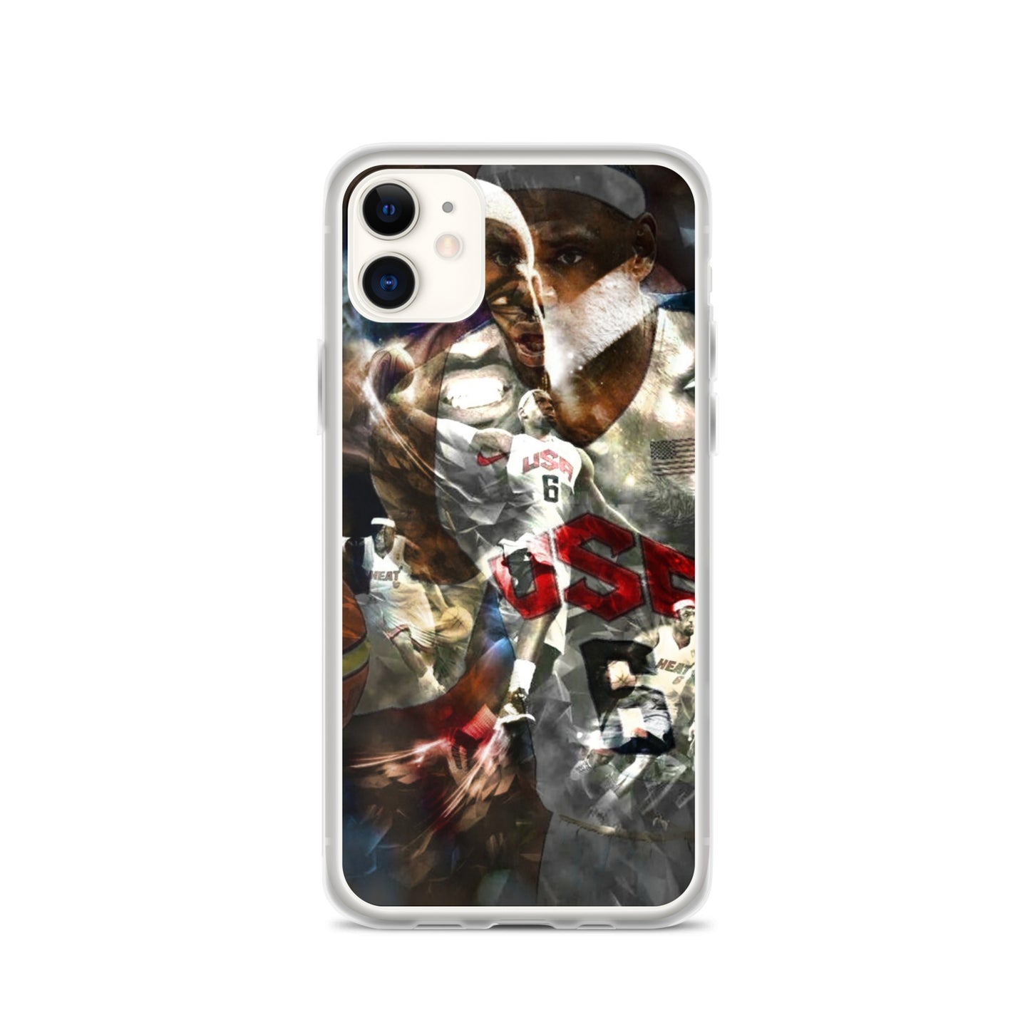 Lebron James Clear Case for iPhone®