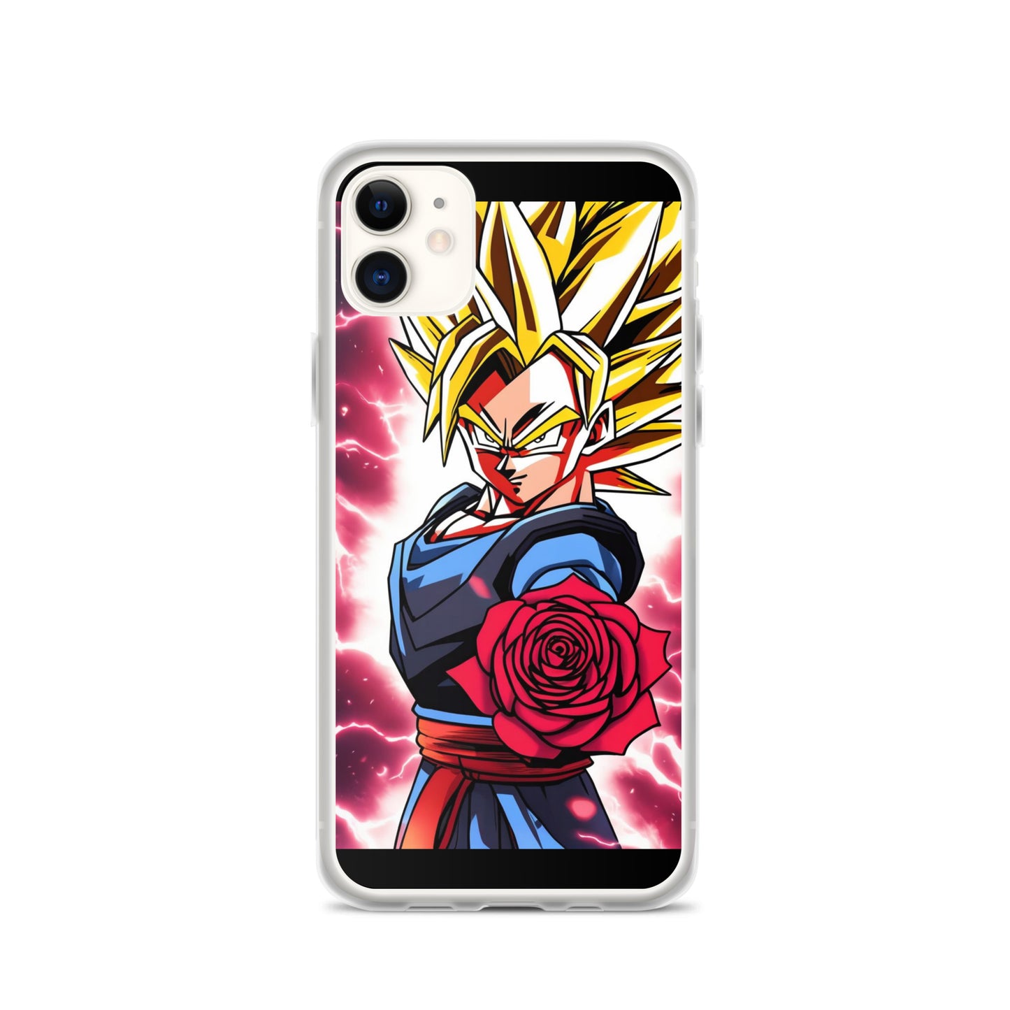 Super Saiyan Rose Edition Clear Case for iPhone®