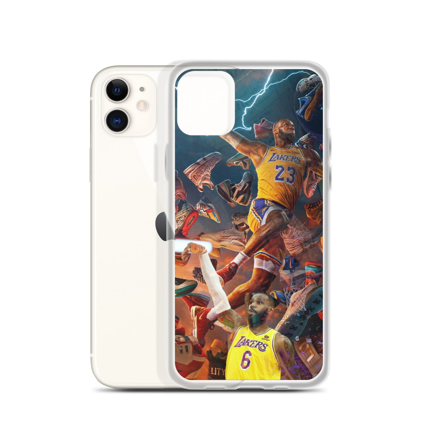 Lebron James Clear Case for iPhone®