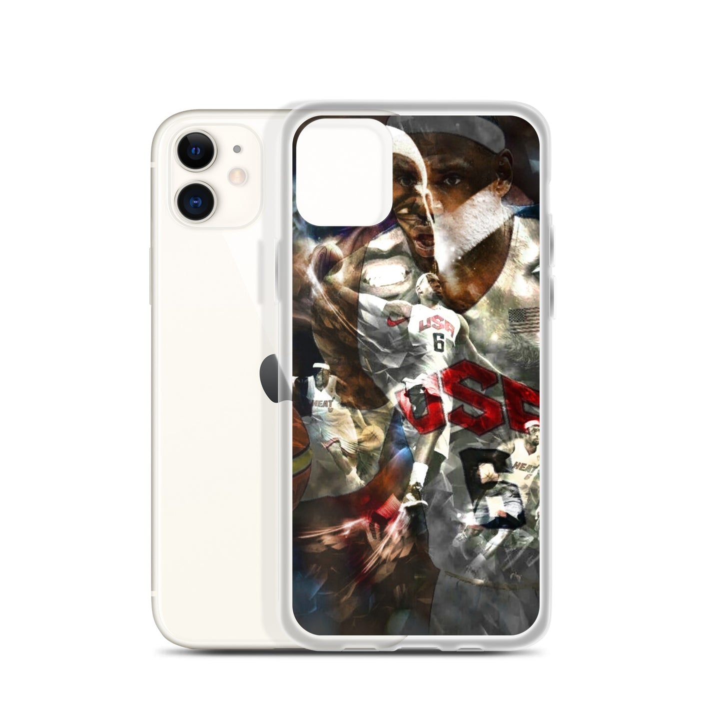 Lebron James Clear Case for iPhone®