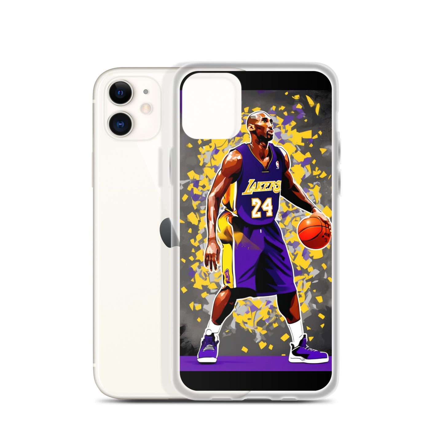 Kobe Bryant Clear Case for iPhone®