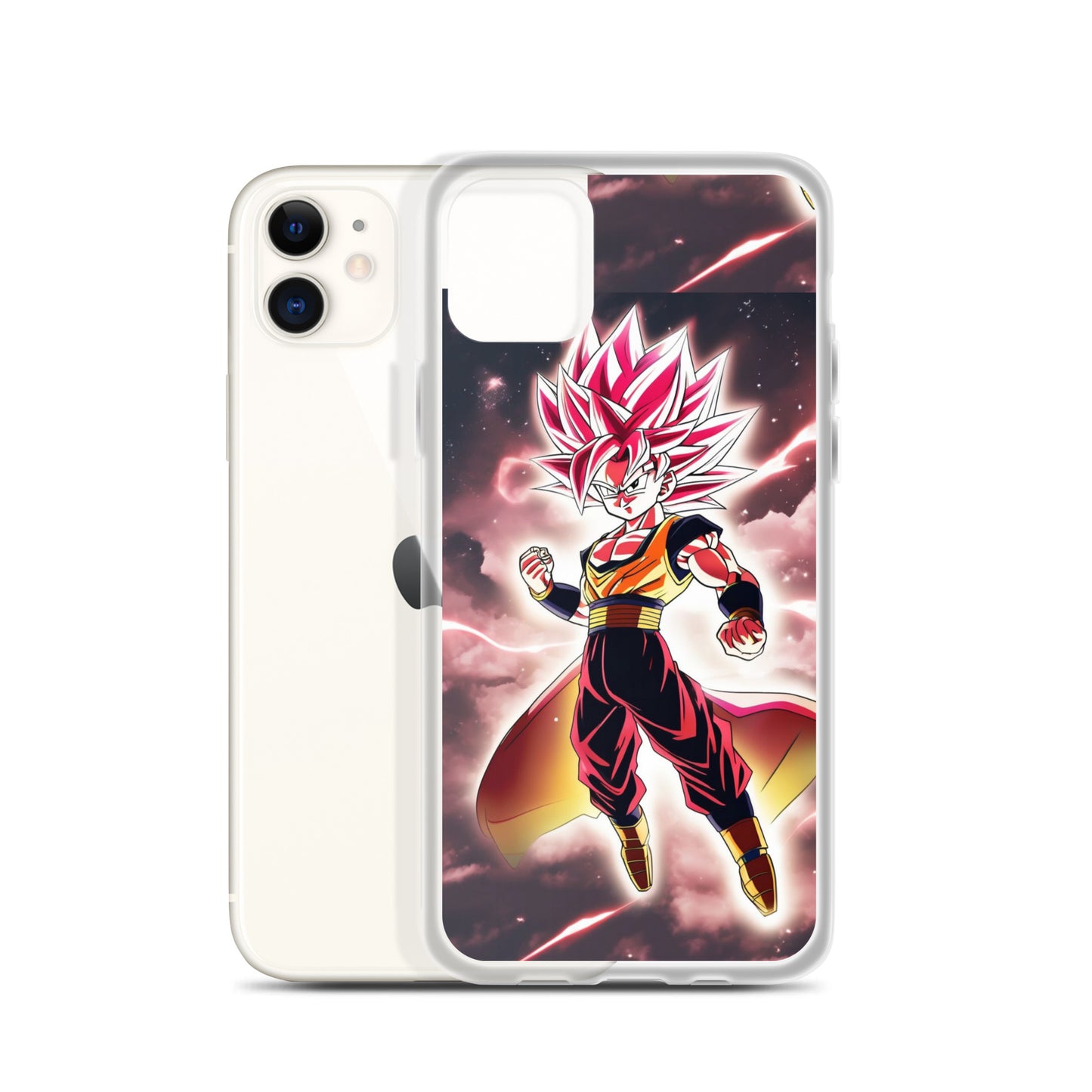 Super Saiyan Rose Edition Clear Case for iPhone®