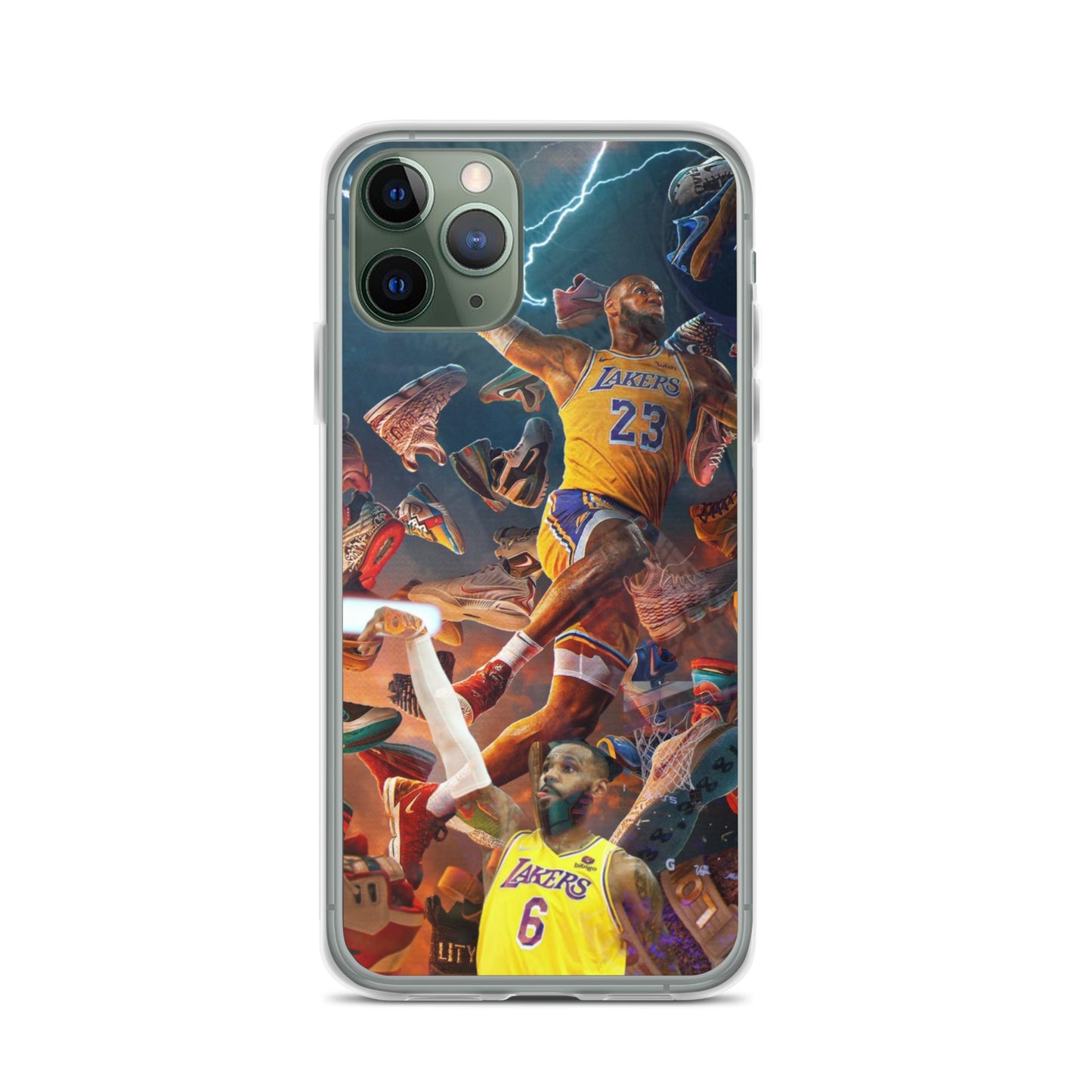 Lebron James Clear Case for iPhone®