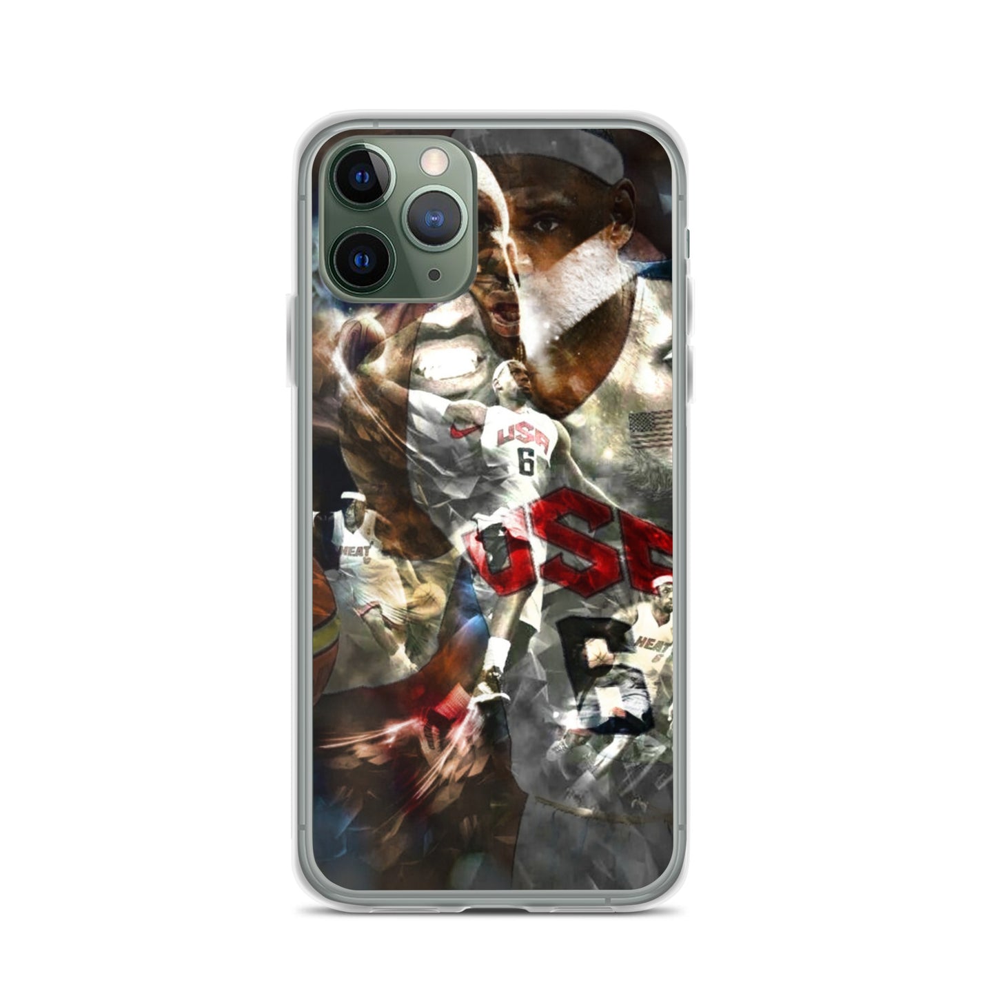 Lebron James Clear Case for iPhone®