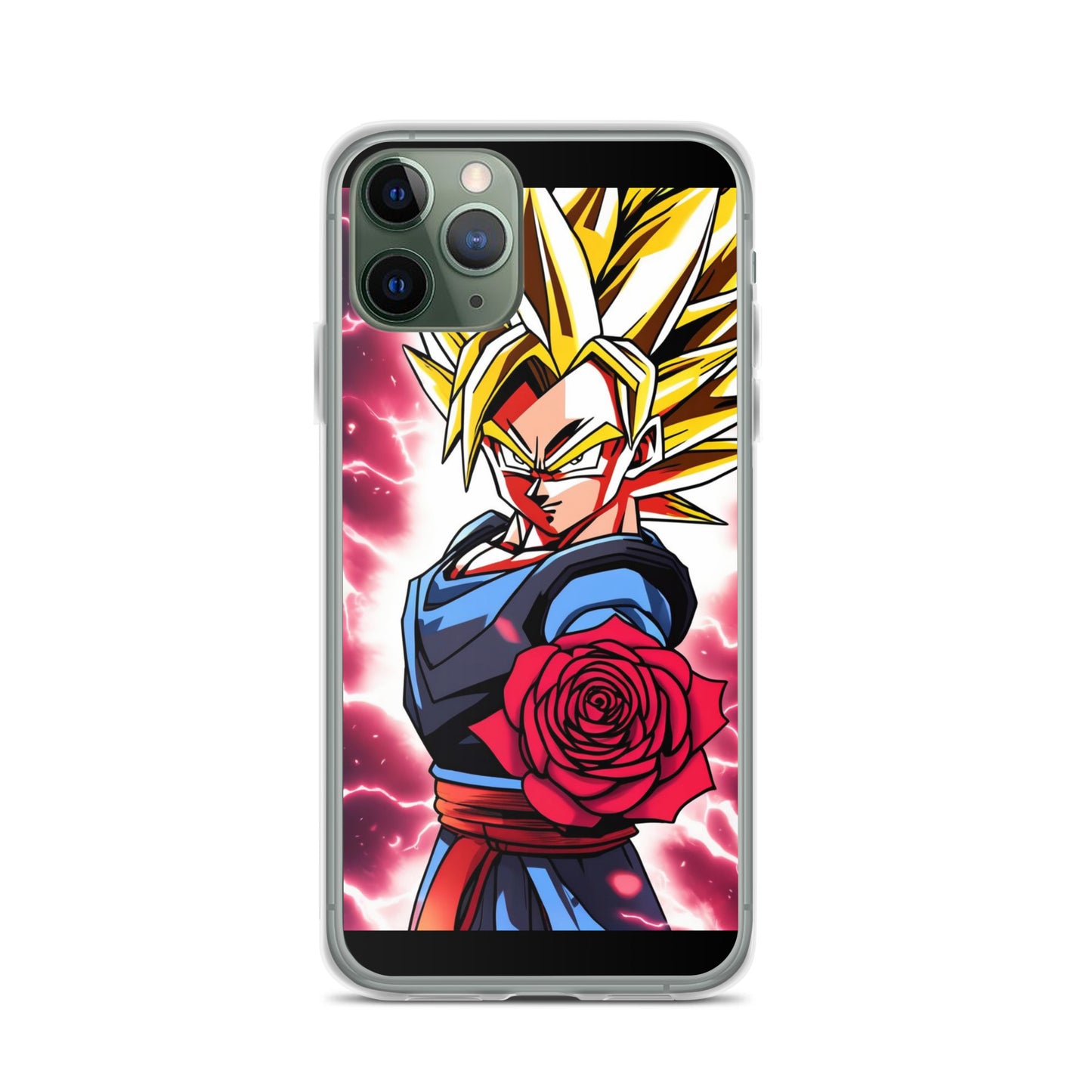 Super Saiyan Rose Edition Clear Case for iPhone®