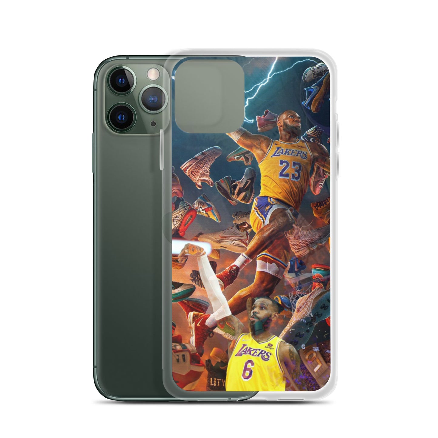 Lebron James Clear Case for iPhone®