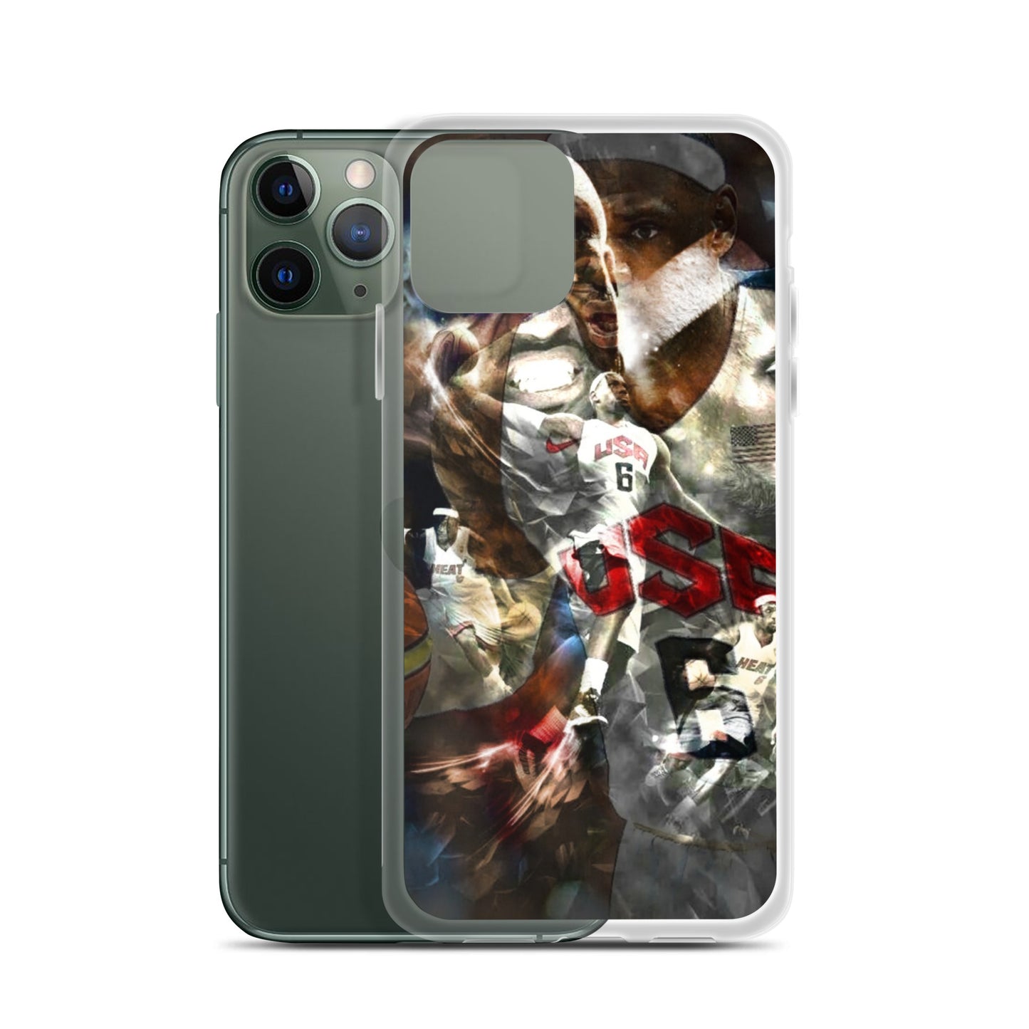 Lebron James Clear Case for iPhone®