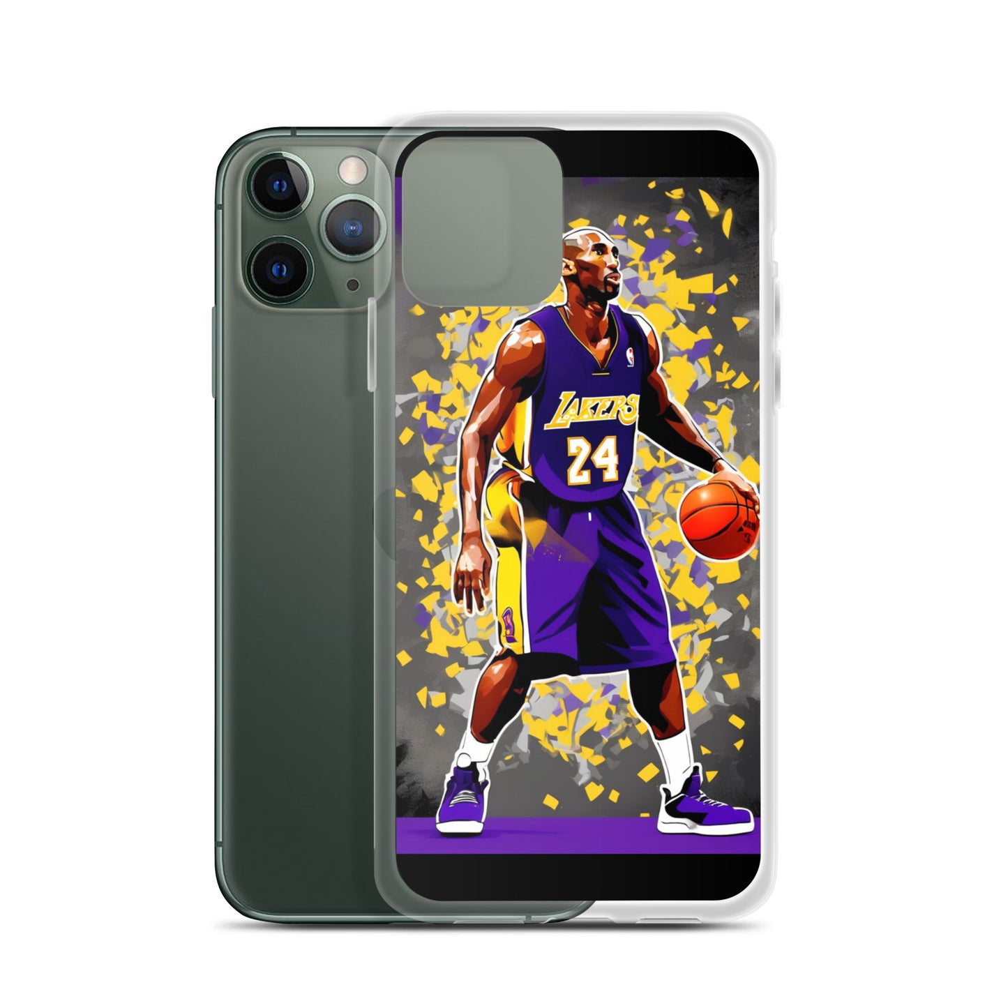 Kobe Bryant Clear Case for iPhone®