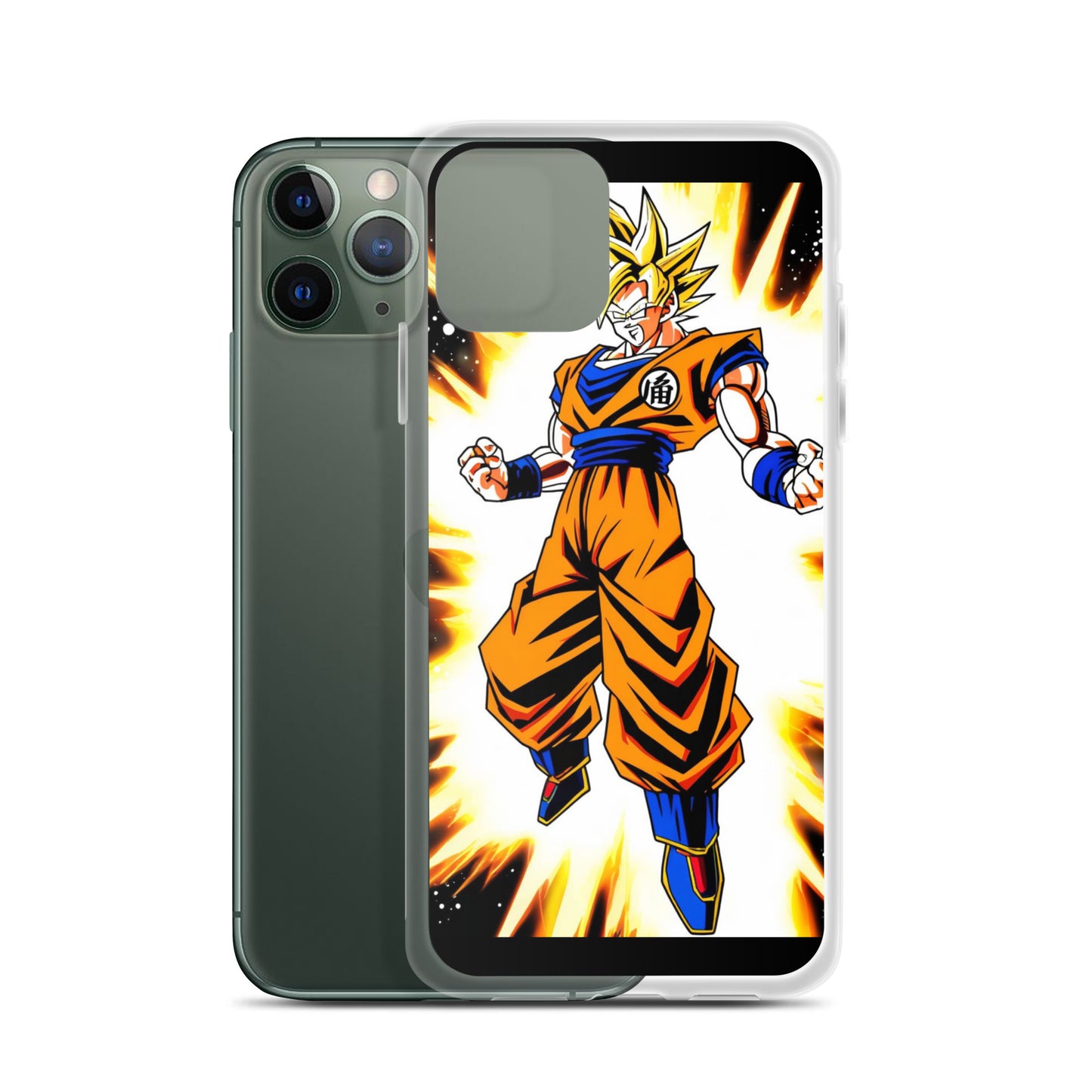 Super Saiyan Clear Case for iPhone®