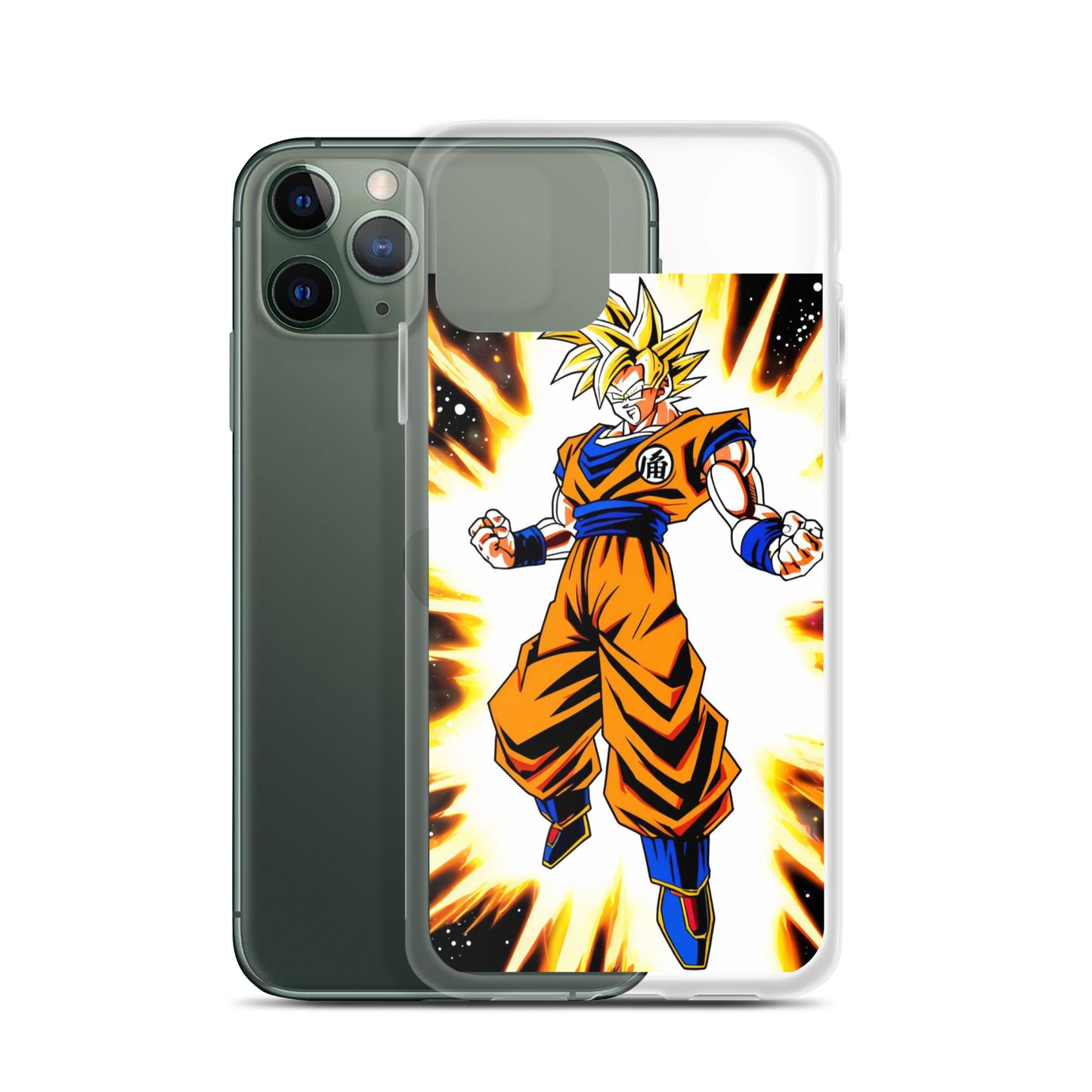 Super Saiyan Clear Case for iPhone®