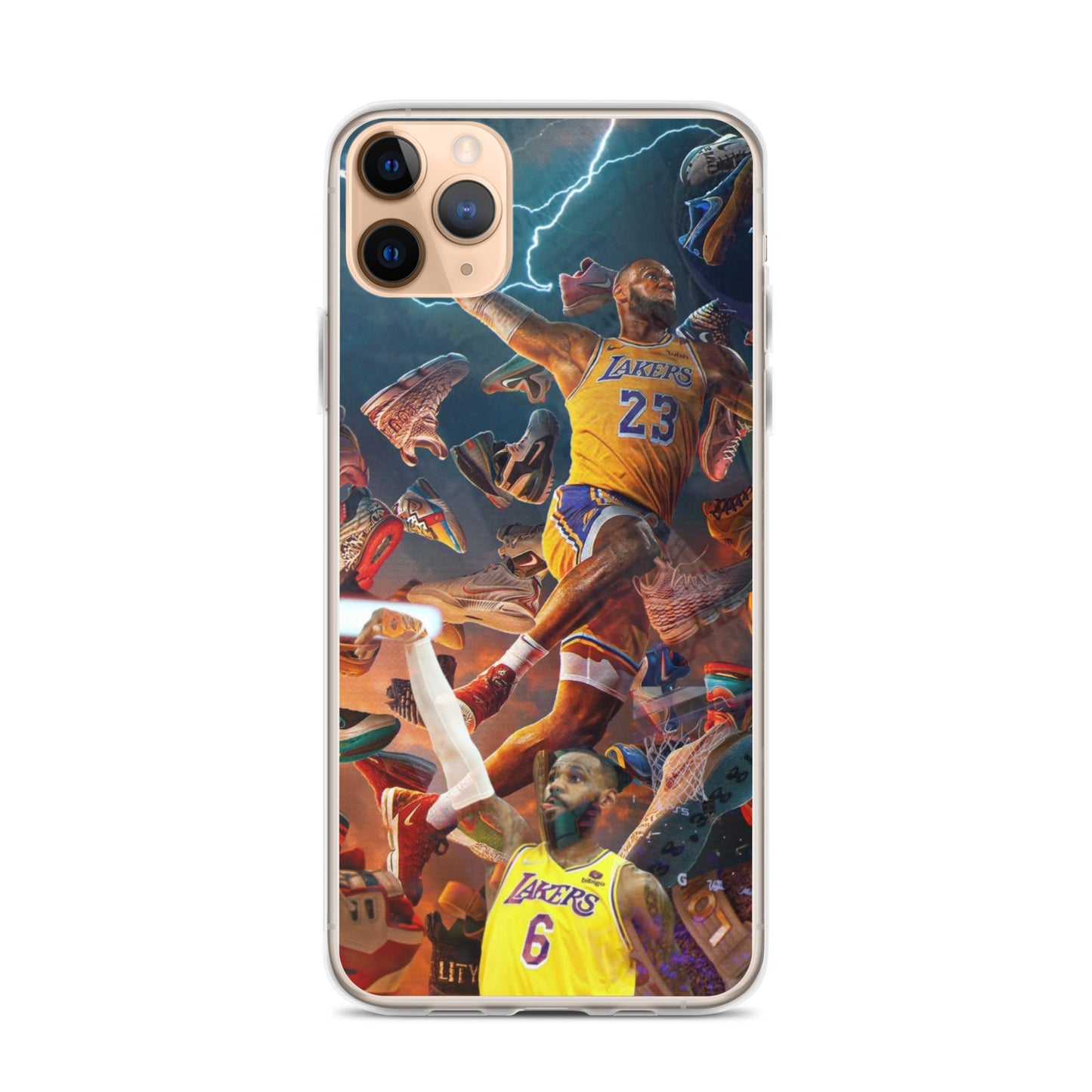 Lebron James Clear Case for iPhone®