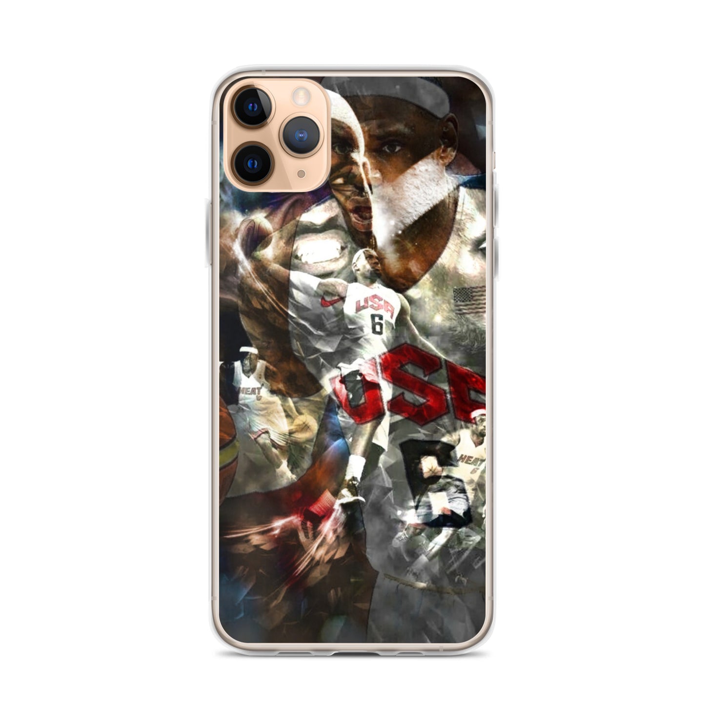 Lebron James Clear Case for iPhone®