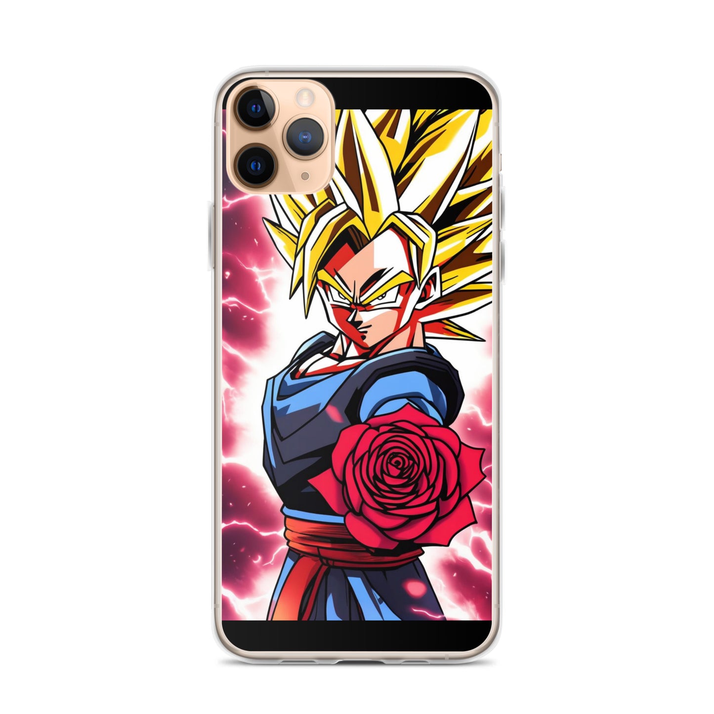 Super Saiyan Rose Edition Clear Case for iPhone®