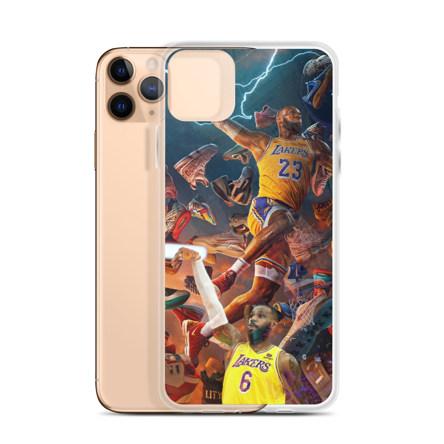 Lebron James Clear Case for iPhone®