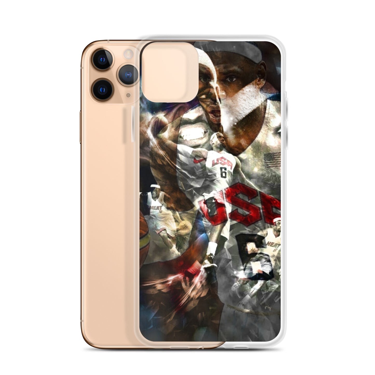 Lebron James Clear Case for iPhone®