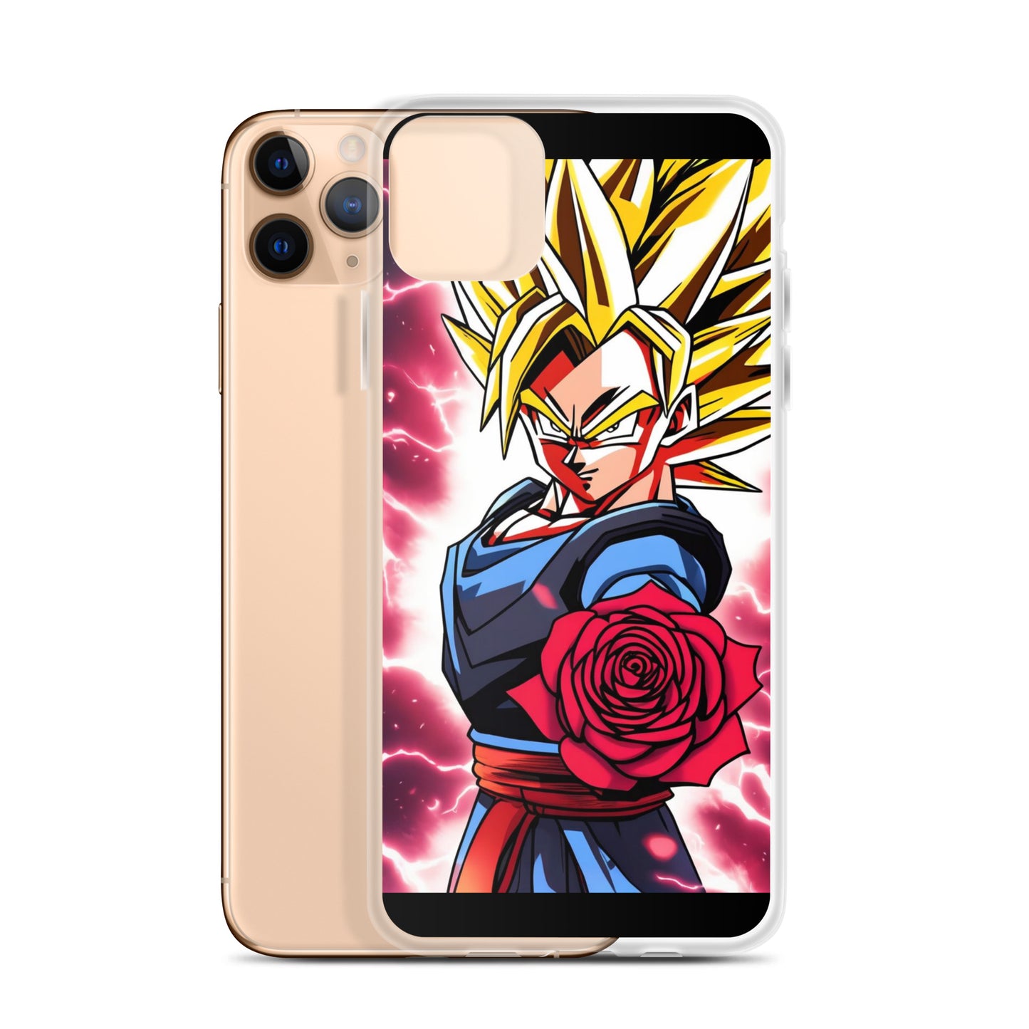 Super Saiyan Rose Edition Clear Case for iPhone®