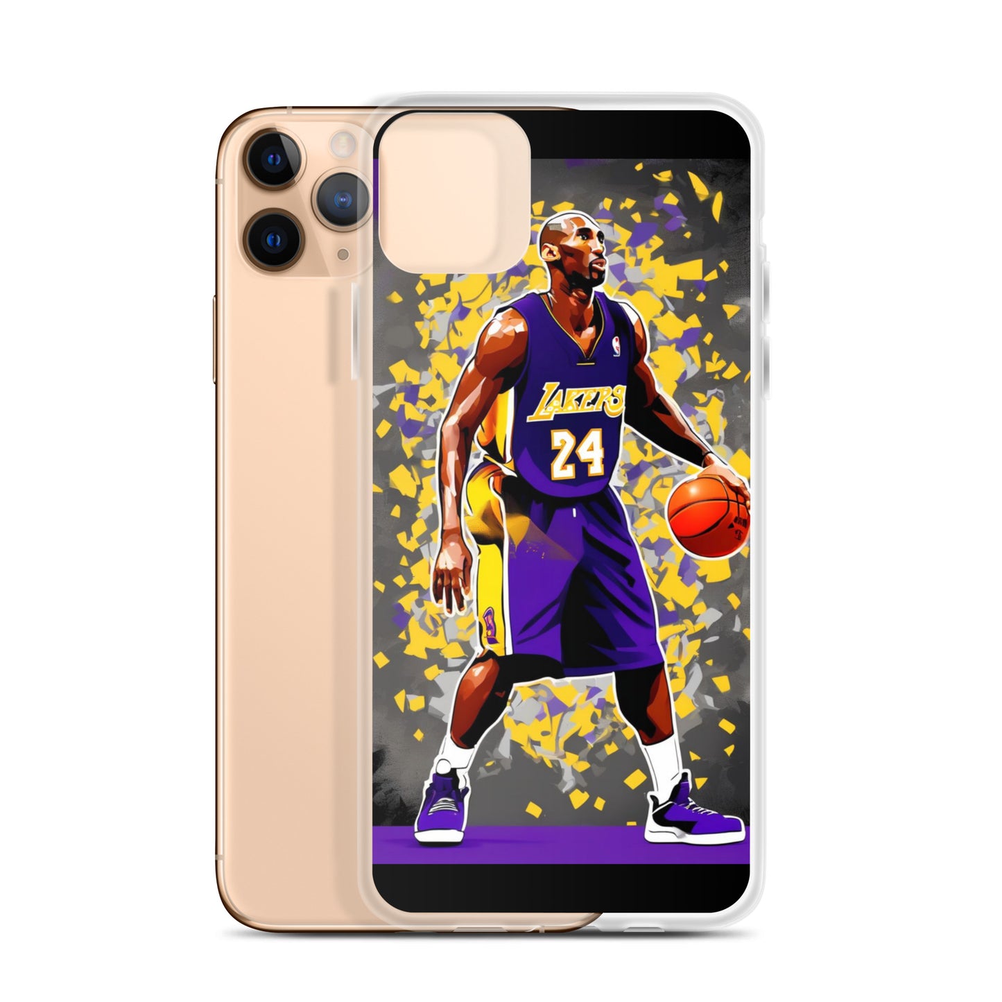 Kobe Bryant Clear Case for iPhone®