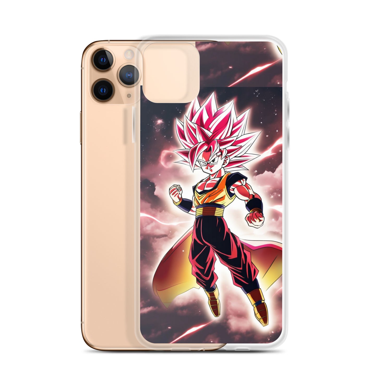 Super Saiyan Rose Edition Clear Case for iPhone®