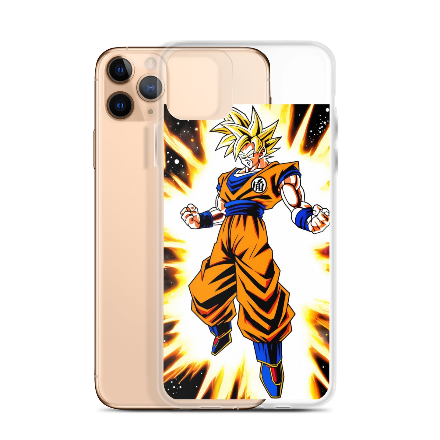 Super Saiyan Clear Case for iPhone®