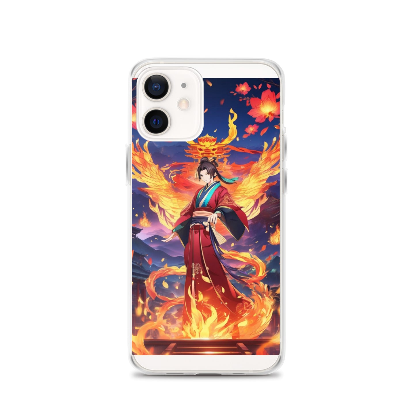 Fiery Gaesha Clear Case for iPhone®