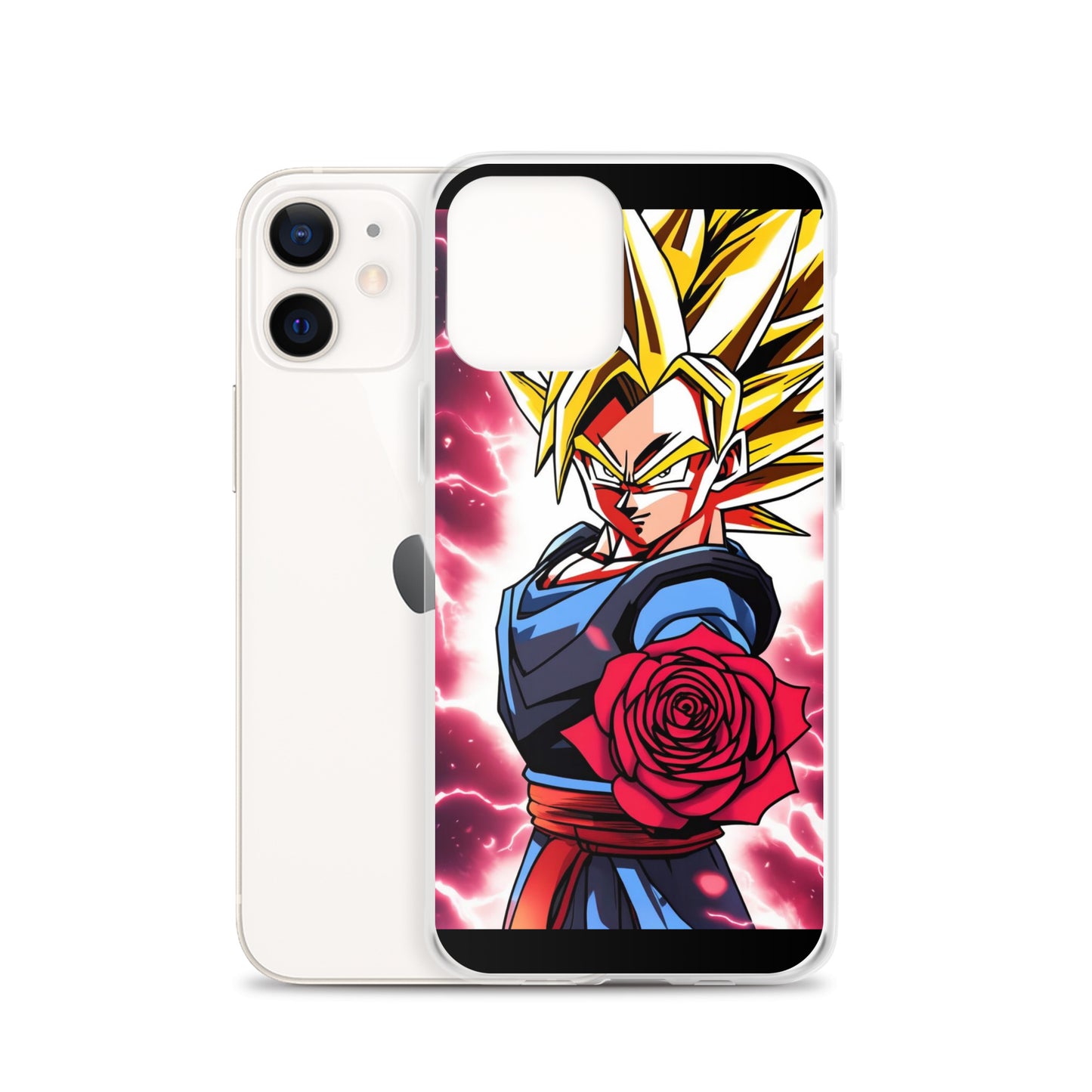 Super Saiyan Rose Edition Clear Case for iPhone®