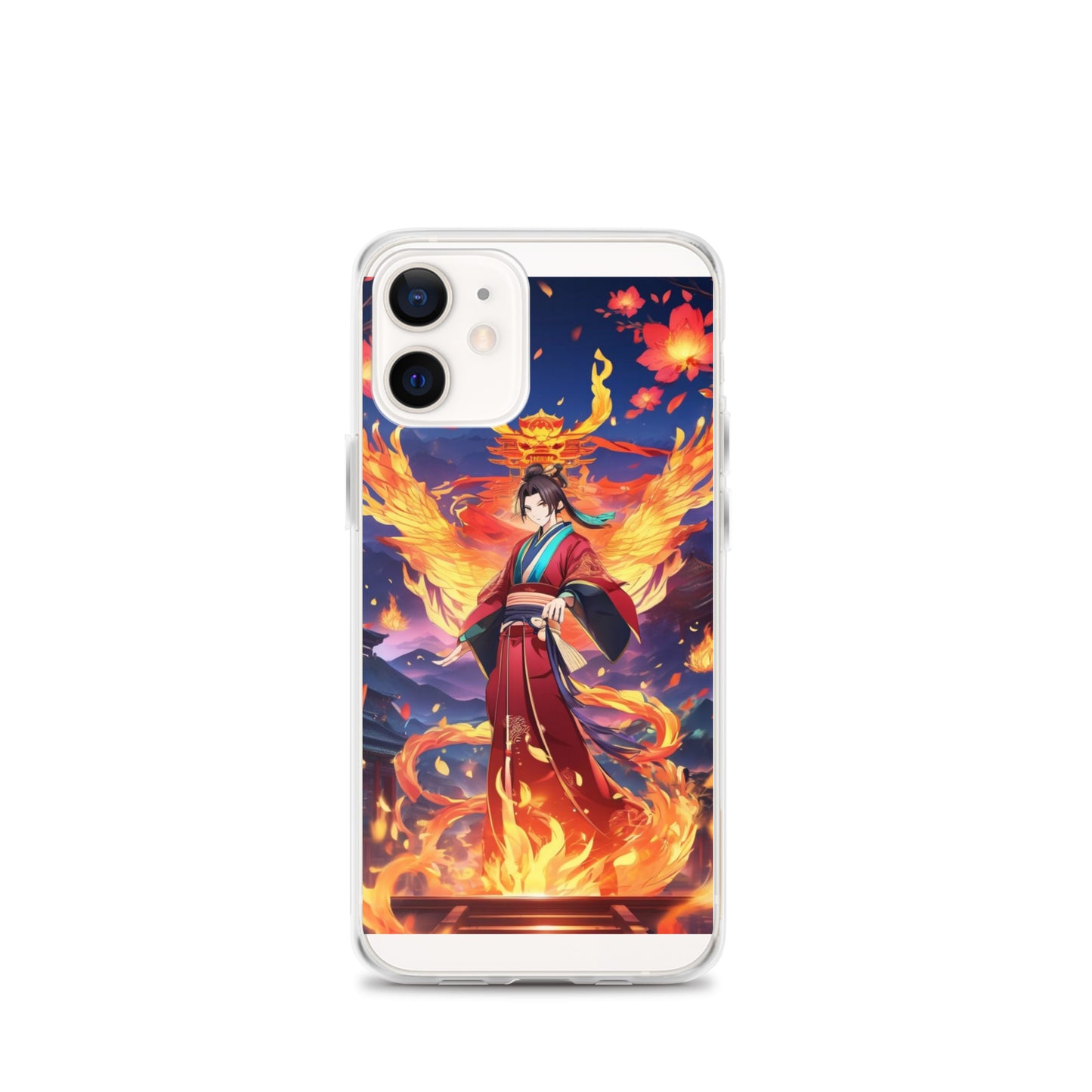 Fiery Gaesha Clear Case for iPhone®