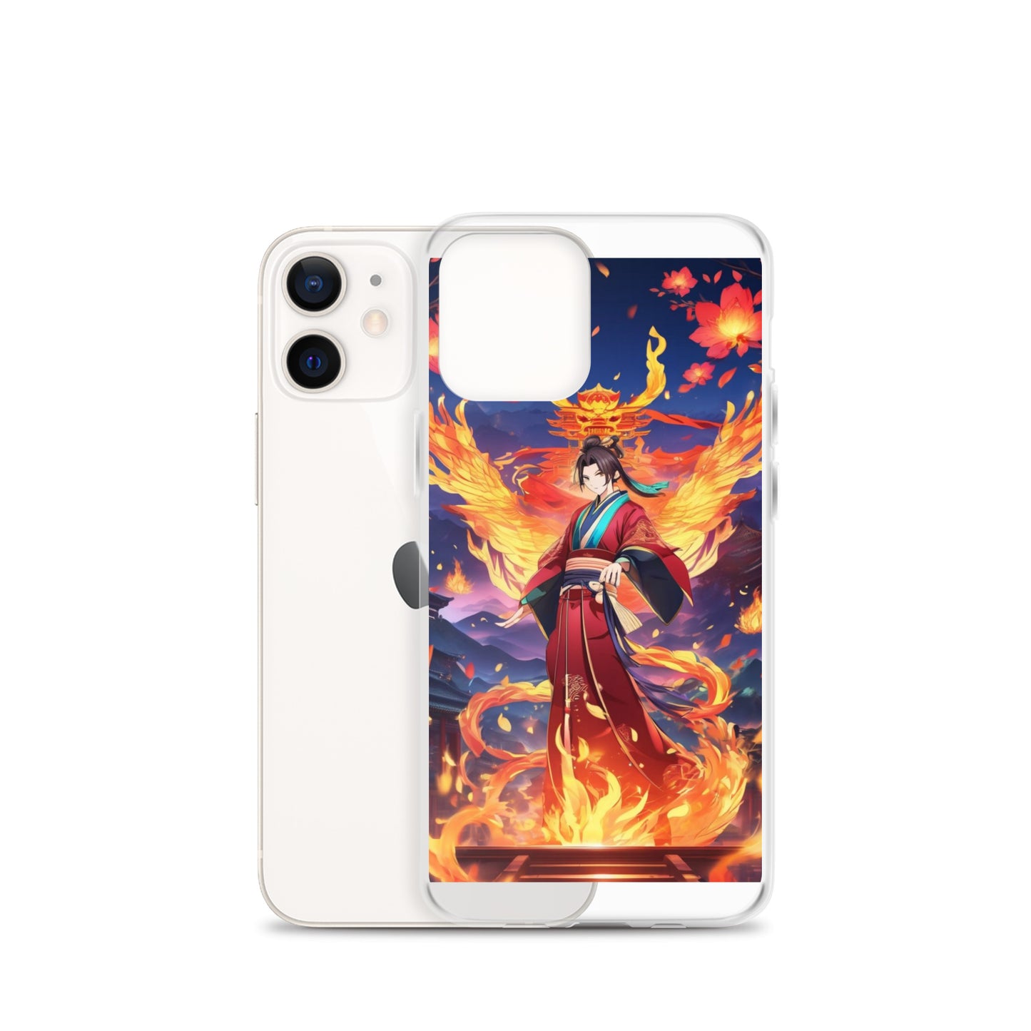 Fiery Gaesha Clear Case for iPhone®