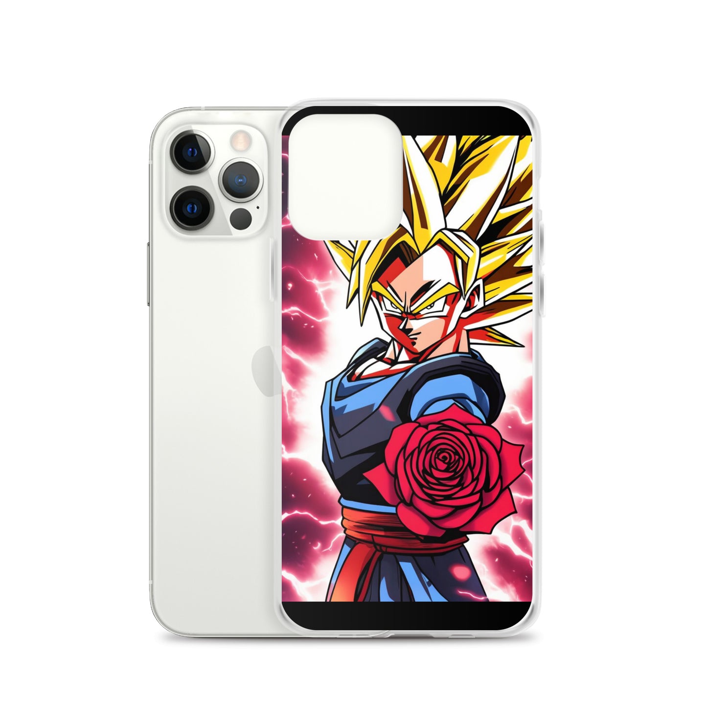 Super Saiyan Rose Edition Clear Case for iPhone®