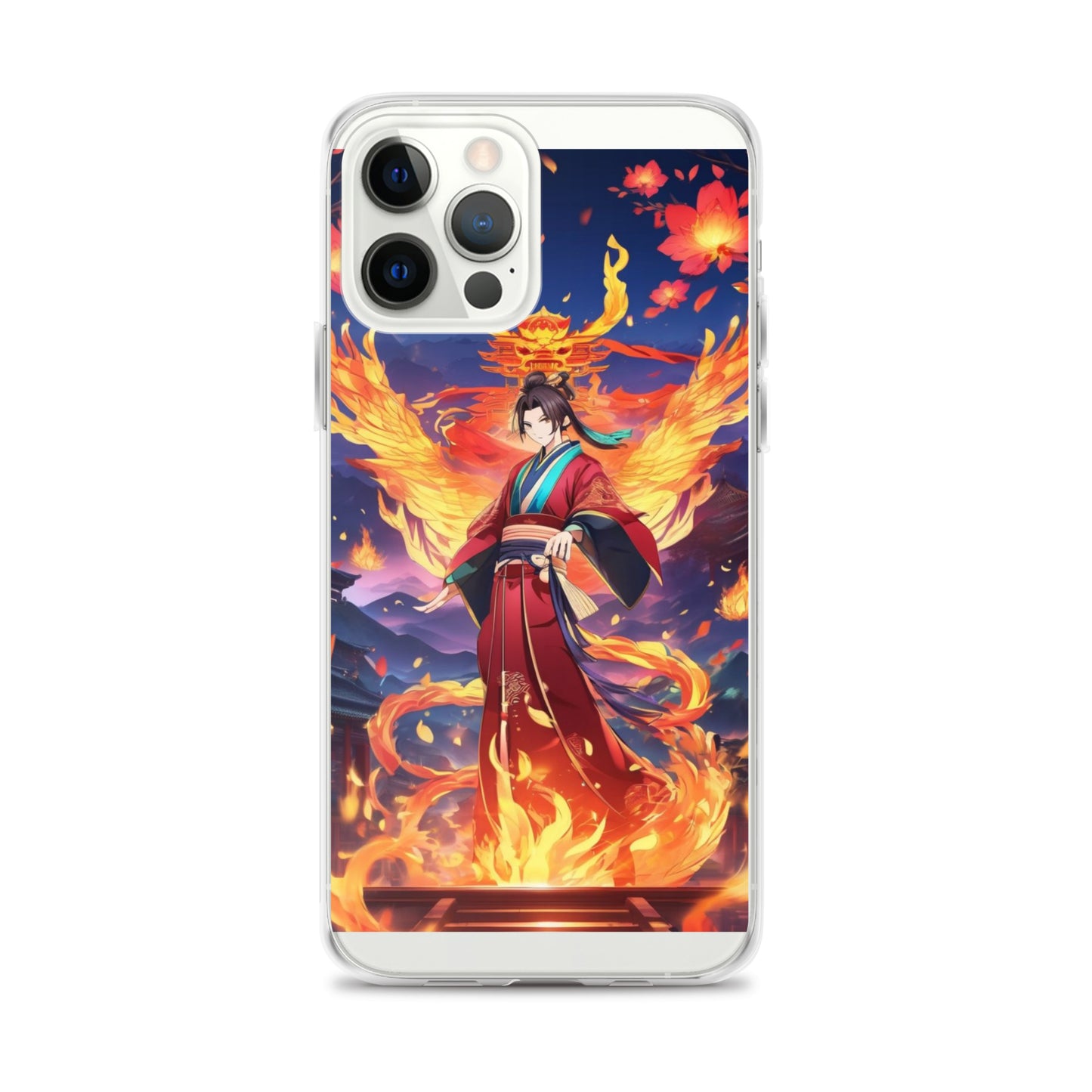 Fiery Gaesha Clear Case for iPhone®