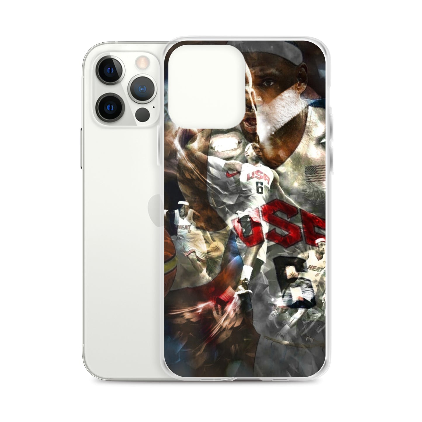 Lebron James Clear Case for iPhone®