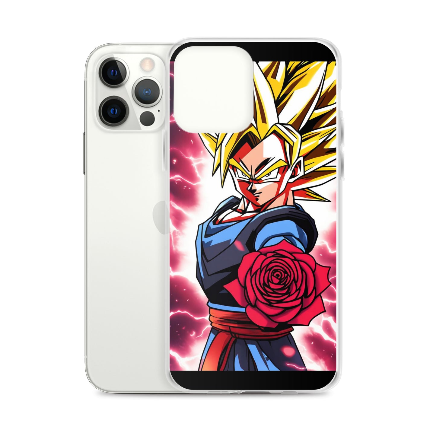 Super Saiyan Rose Edition Clear Case for iPhone®