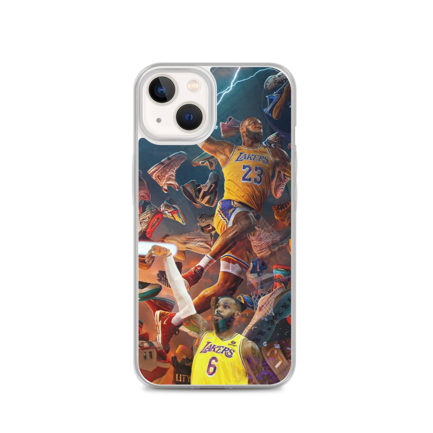 Lebron James Clear Case for iPhone®