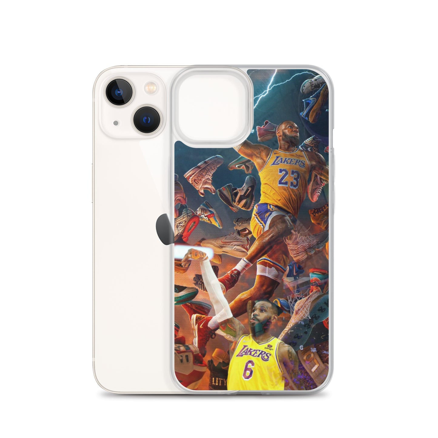 Lebron James Clear Case for iPhone®