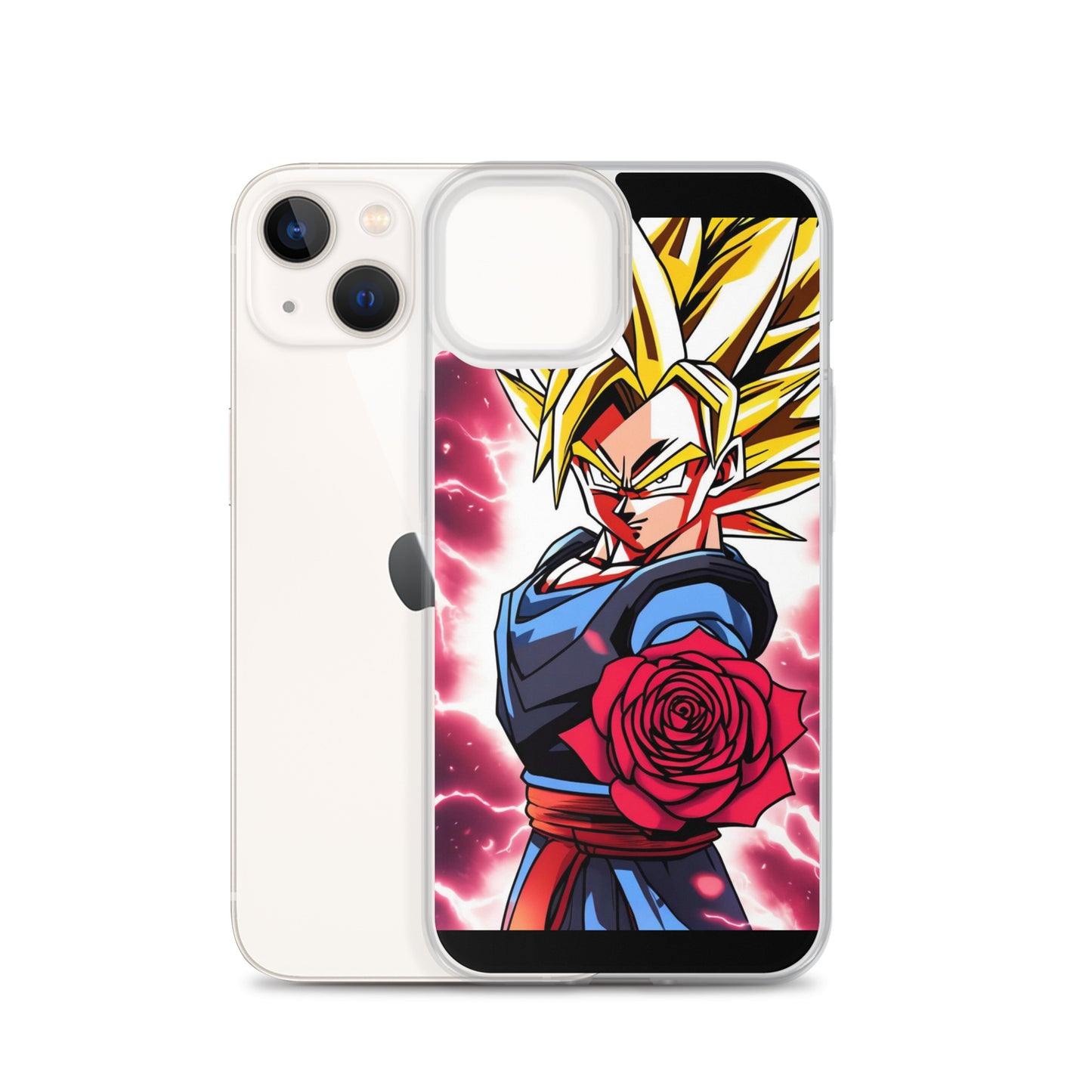 Super Saiyan Rose Edition Clear Case for iPhone®