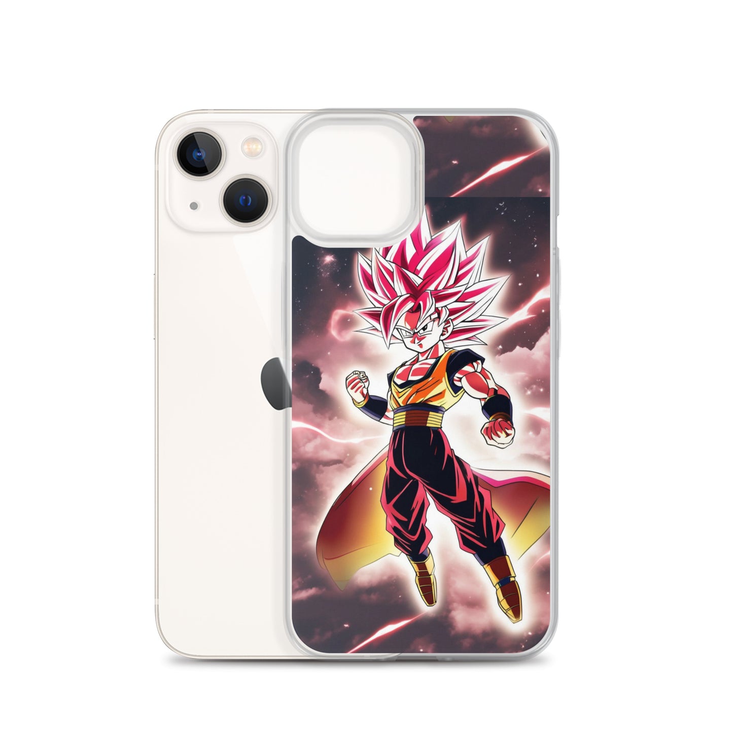 Super Saiyan Rose Edition Clear Case for iPhone®