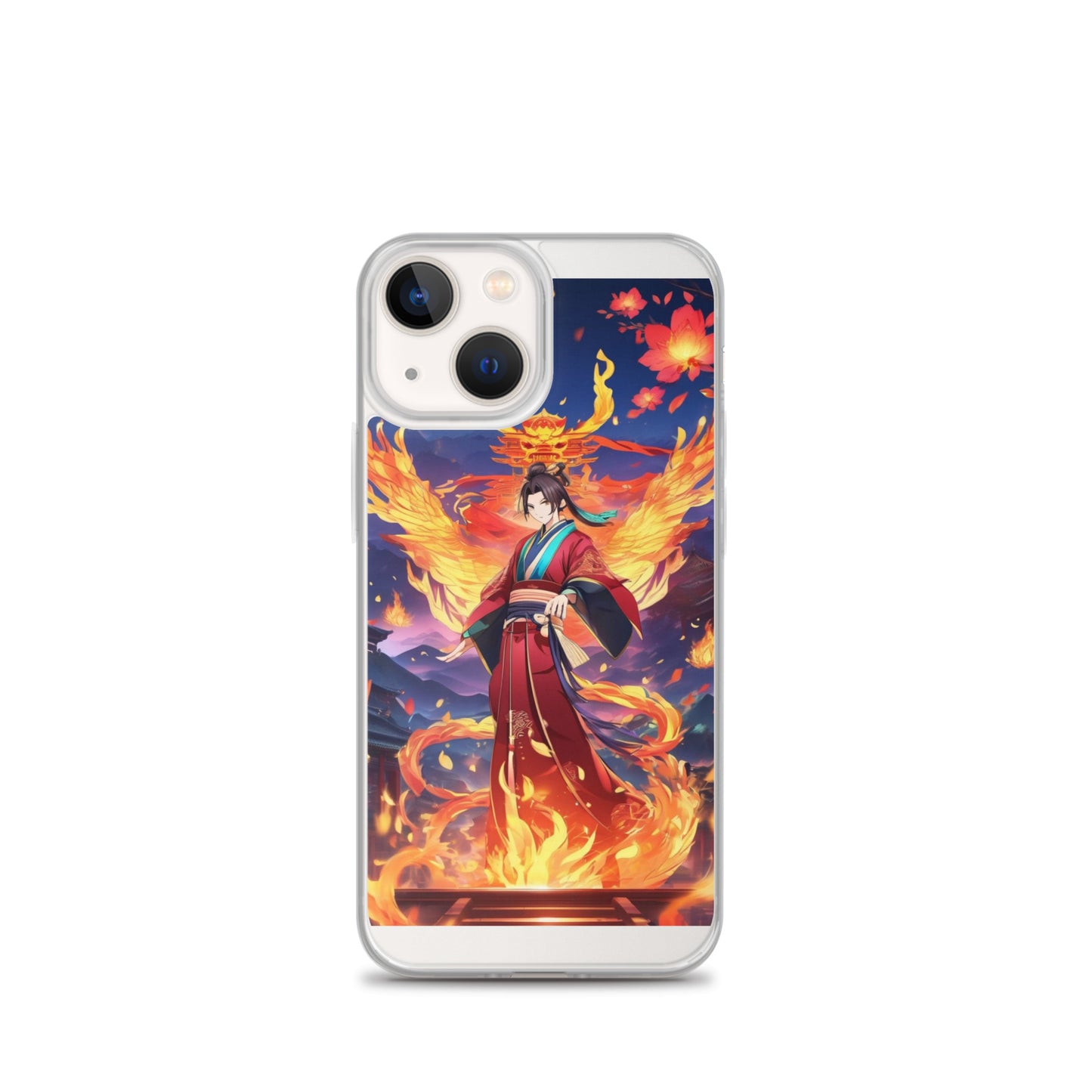 Fiery Gaesha Clear Case for iPhone®