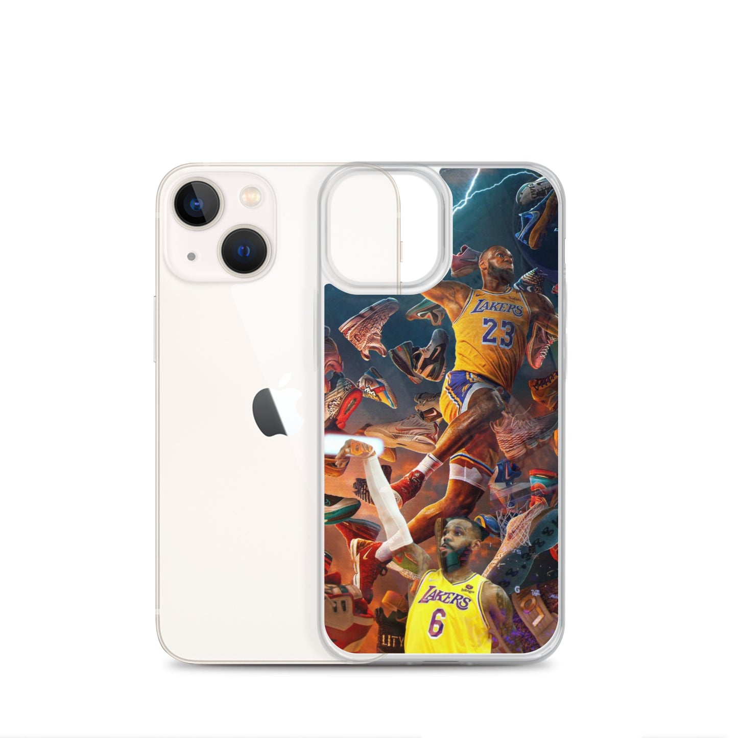 Lebron James Clear Case for iPhone®