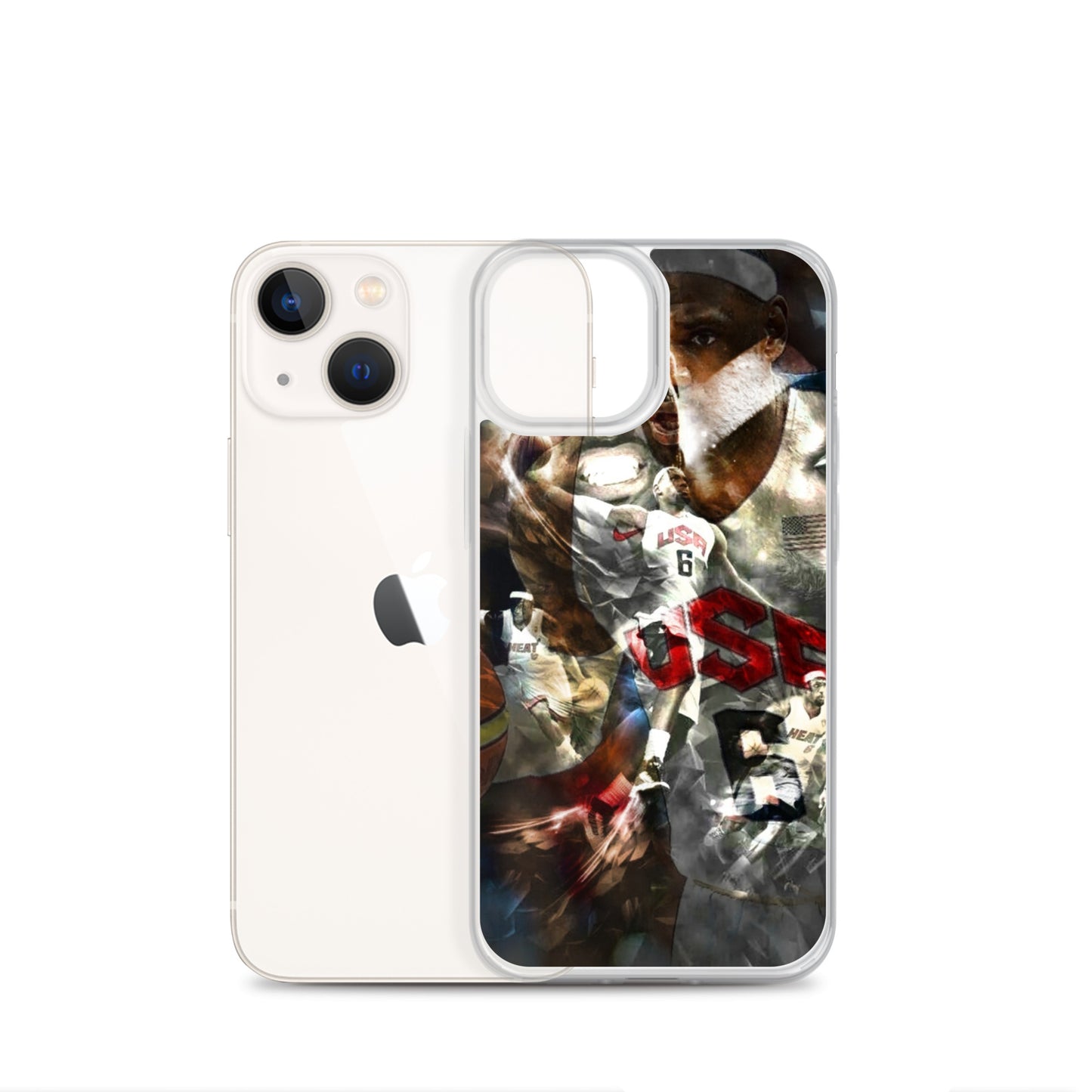 Lebron James Clear Case for iPhone®