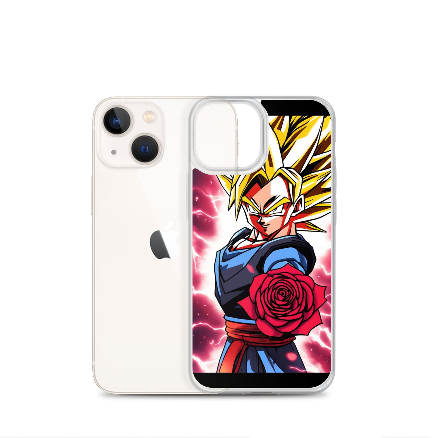 Super Saiyan Rose Edition Clear Case for iPhone®