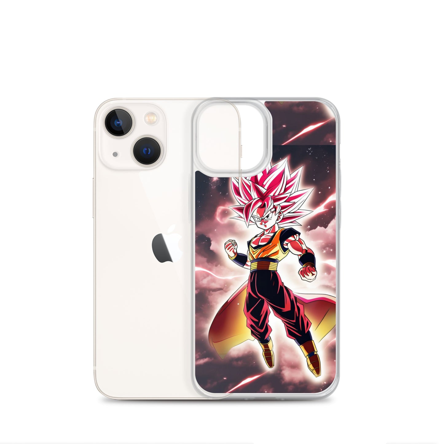 Super Saiyan Rose Edition Clear Case for iPhone®