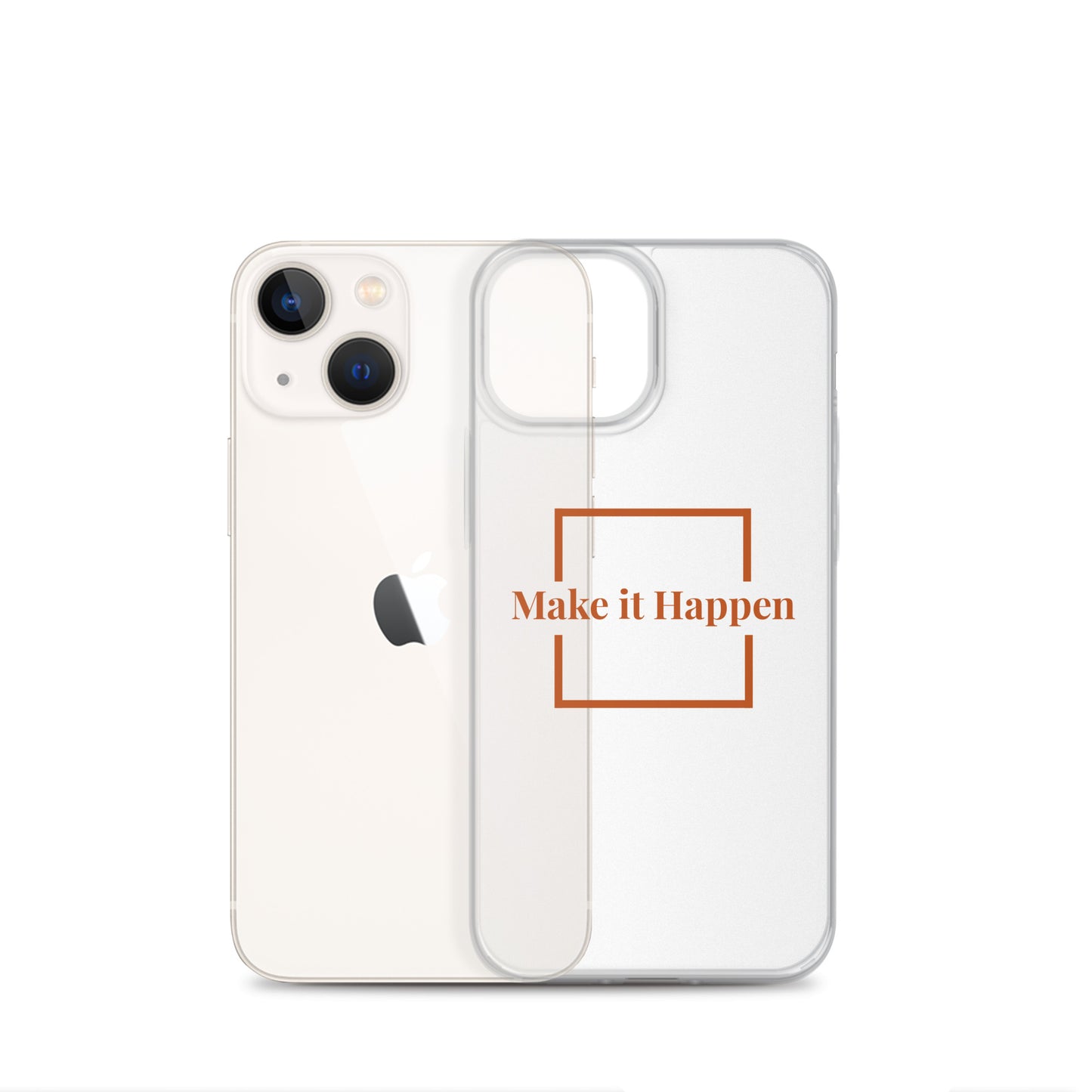 Make It Happen Clear Case for iPhone®