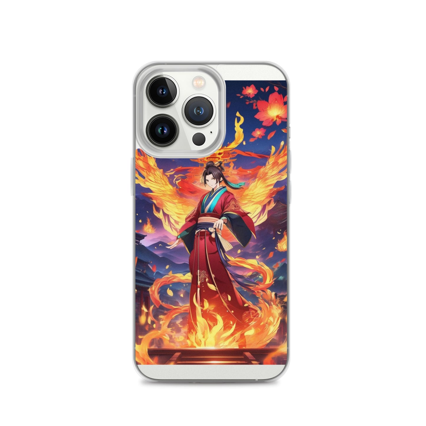 Fiery Gaesha Clear Case for iPhone®