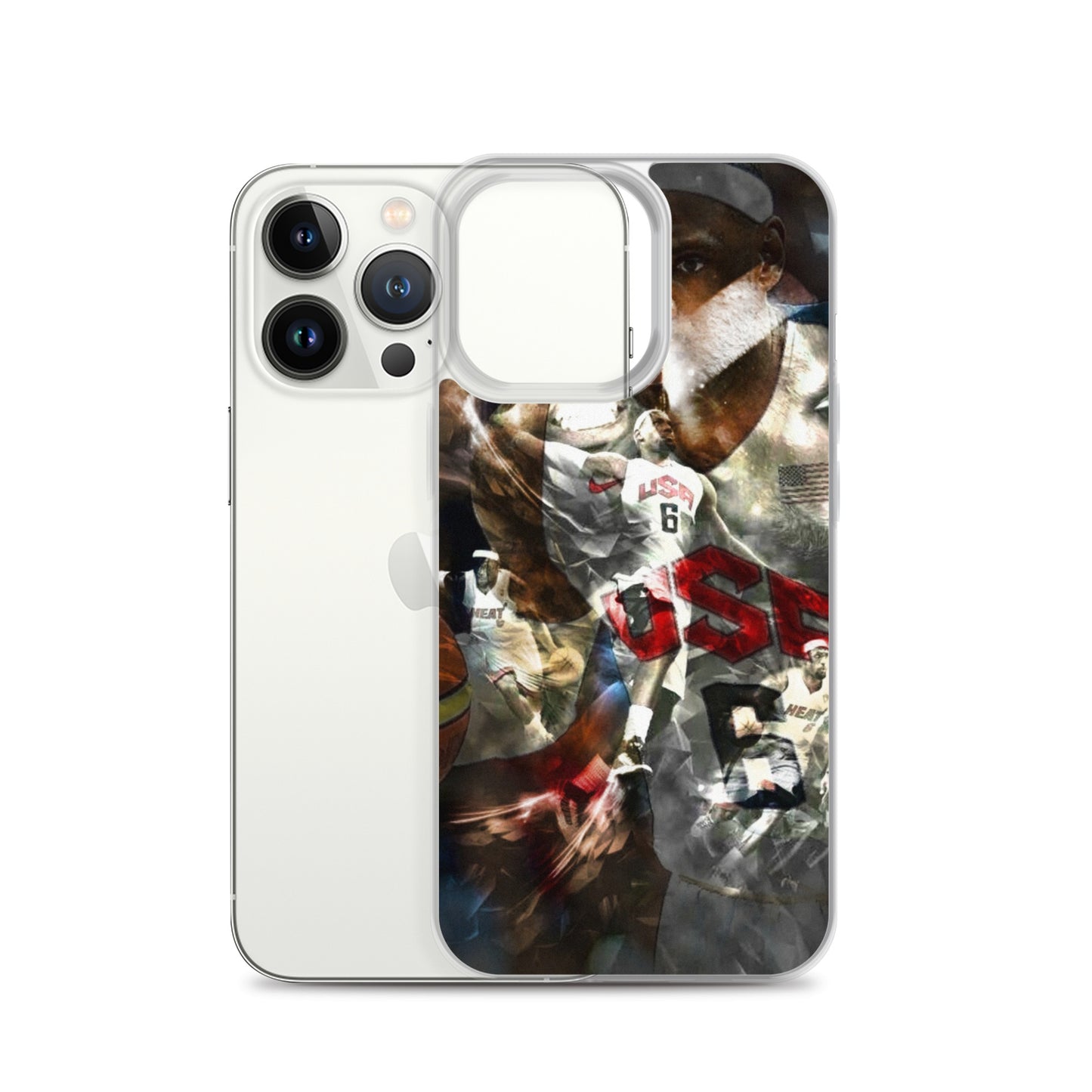 Lebron James Clear Case for iPhone®