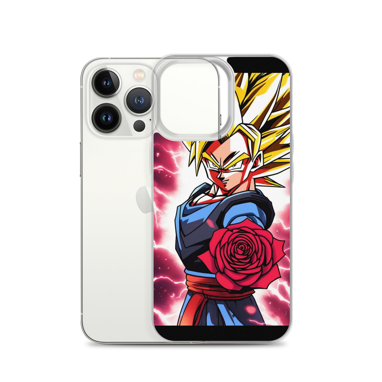 Super Saiyan Rose Edition Clear Case for iPhone®