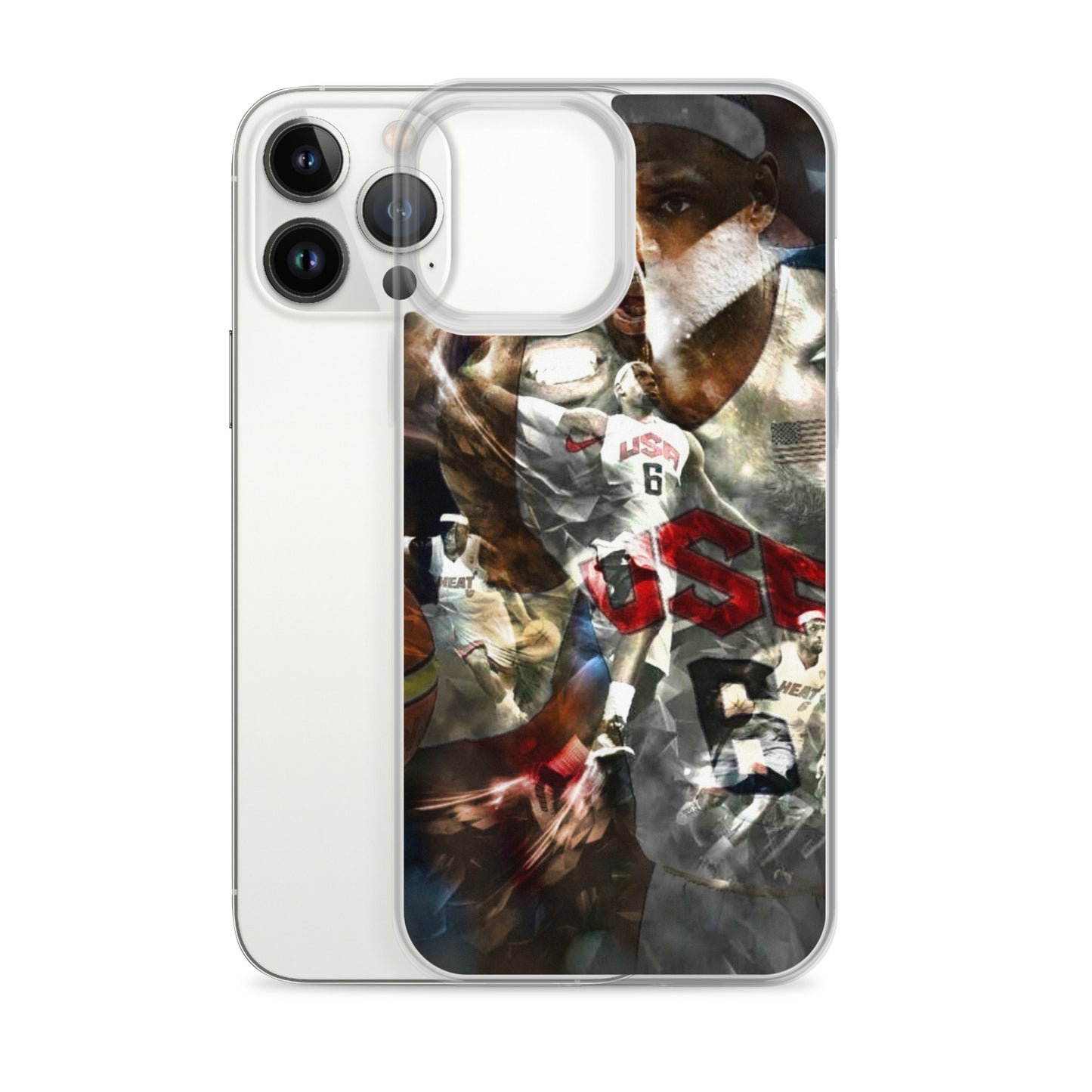 Lebron James Clear Case for iPhone®