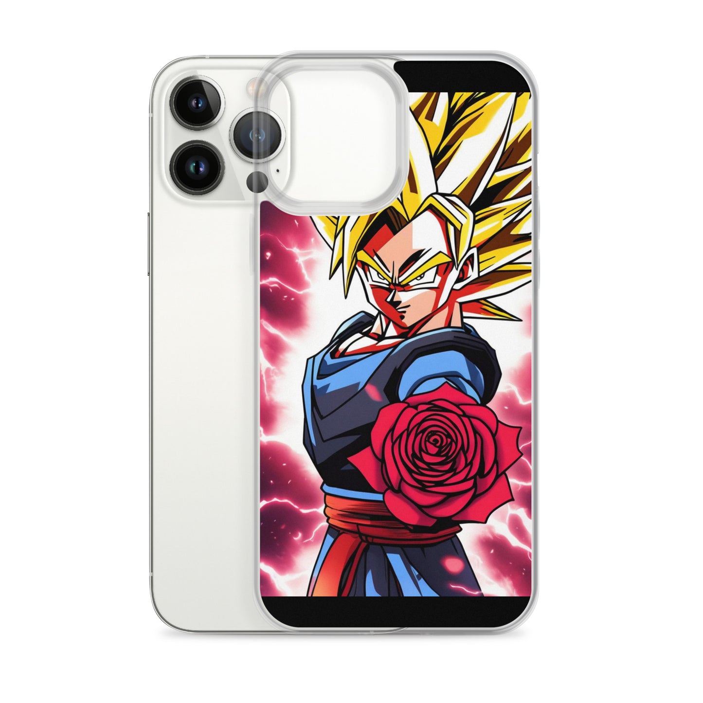 Super Saiyan Rose Edition Clear Case for iPhone®