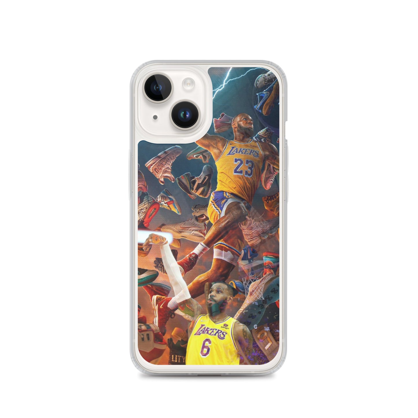 Lebron James Clear Case for iPhone®