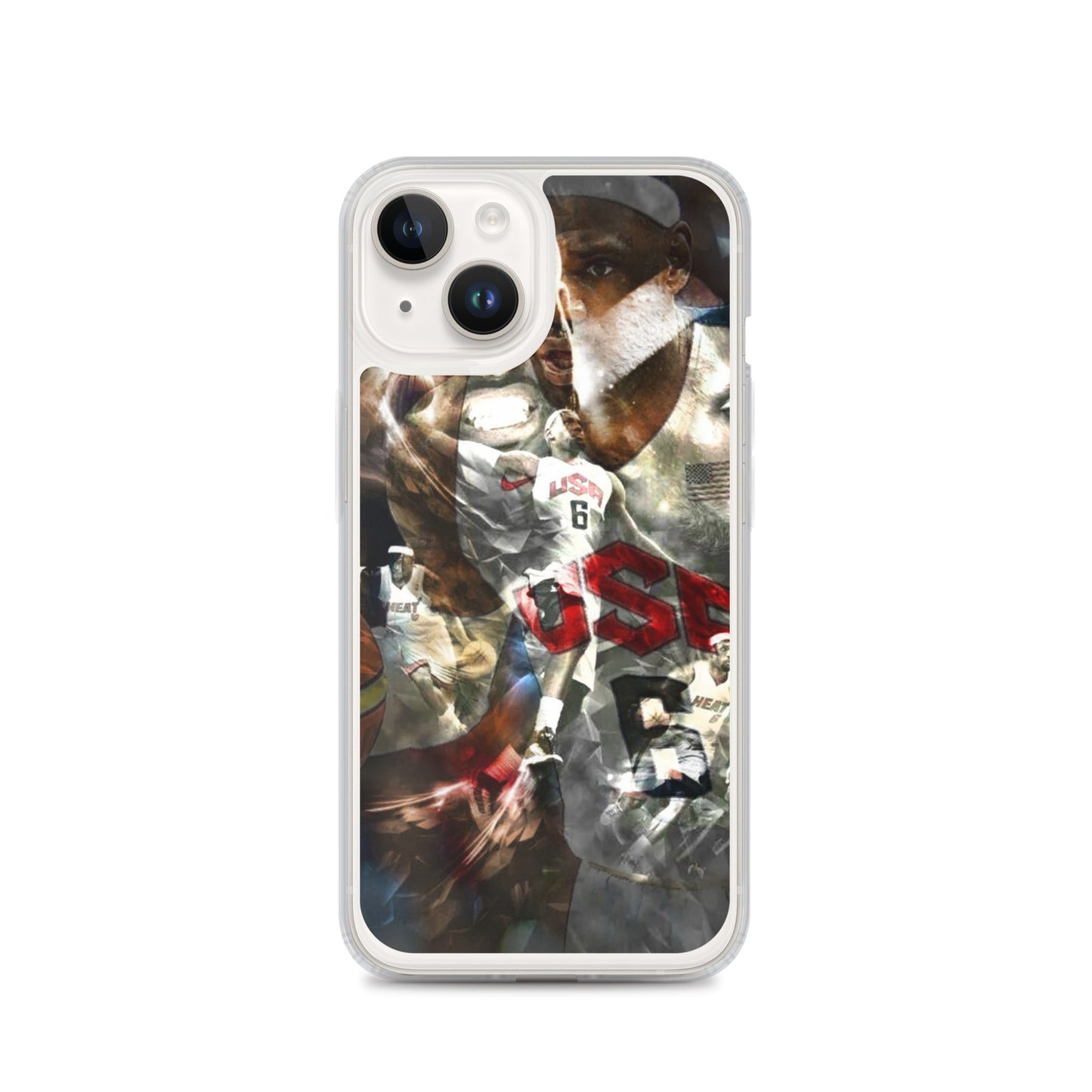 Lebron James Clear Case for iPhone®