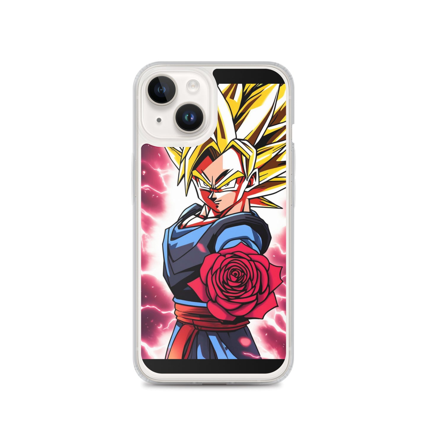 Super Saiyan Rose Edition Clear Case for iPhone®